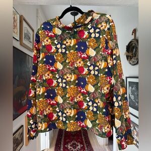 True Vintage Worthington Floral Multicolor Women's Top